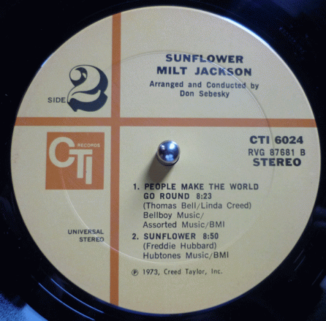 Milt-Jackson-Sunflower-CTI-1973