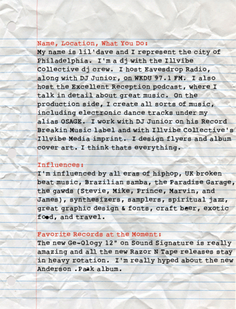 Lil Dave Big Ups Page 1