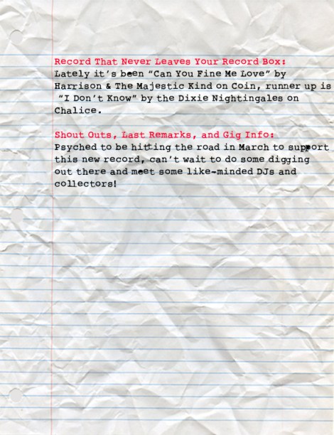 Eli Paperboy Reed Big Ups Page 3