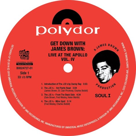 JB Live At Apollo RSD 16